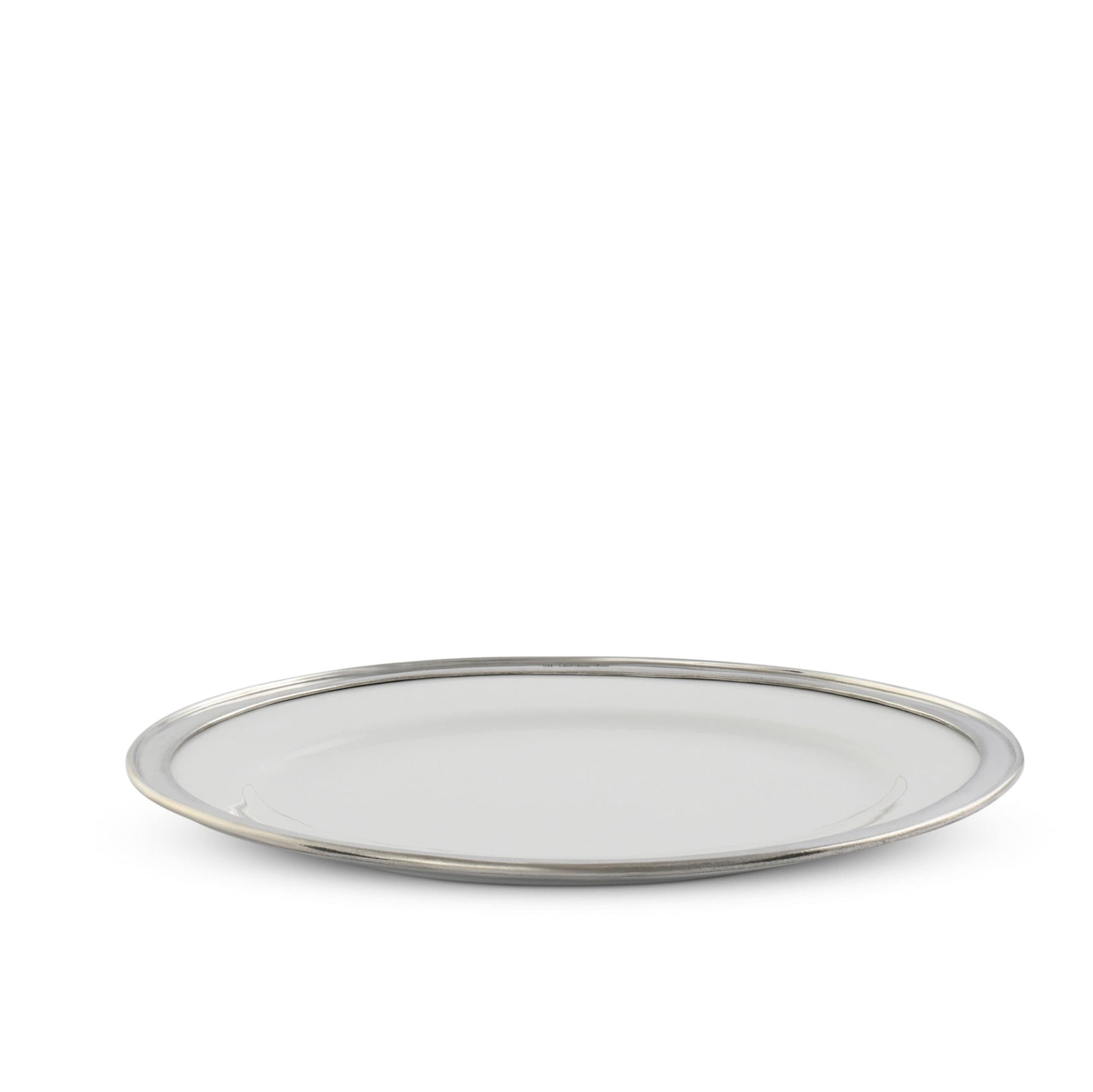 Oval Serving Platter Porcelain Med