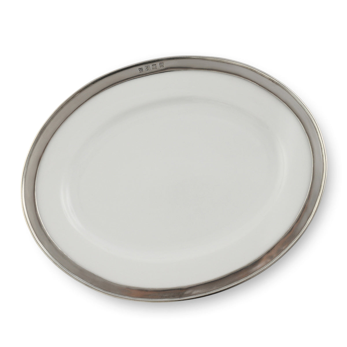 Oval Serving Platter Porcelain Med