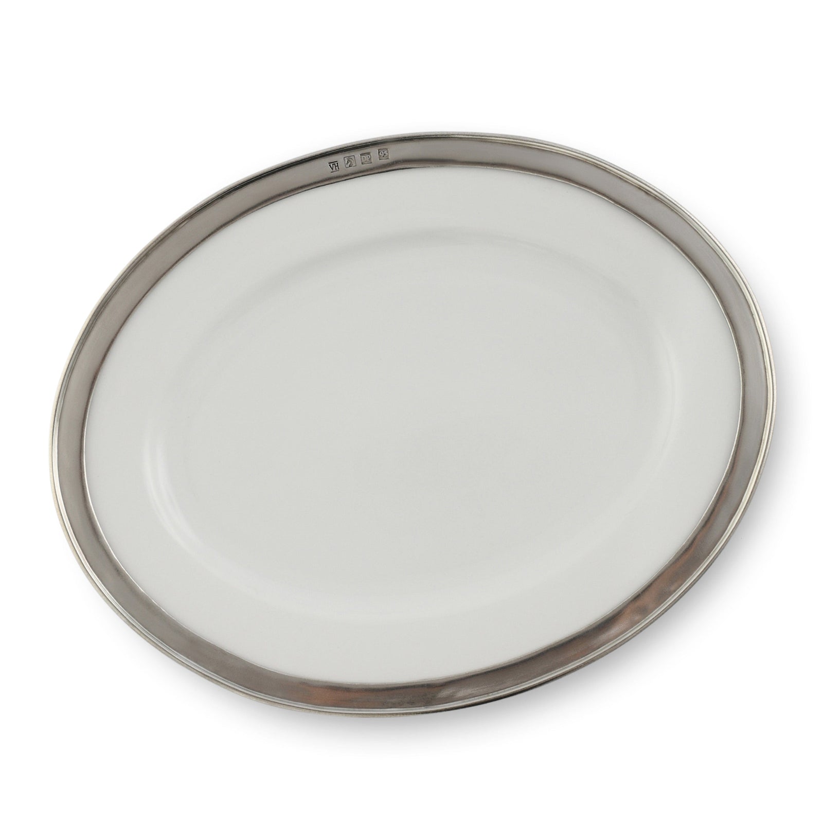 Oval Serving Platter Porcelain Med