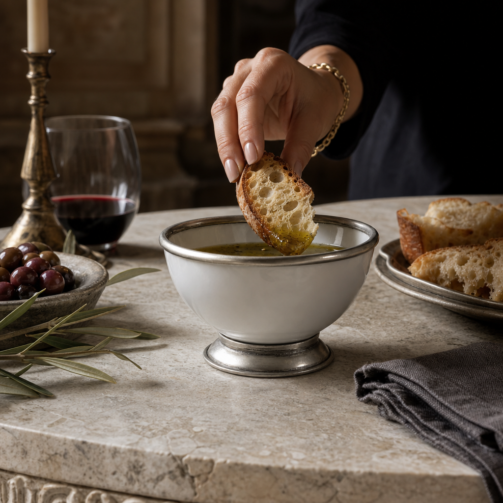 Dip Bowl Porcelain - Med 6