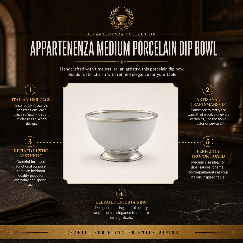 Dip Bowl Porcelain - Med 11
