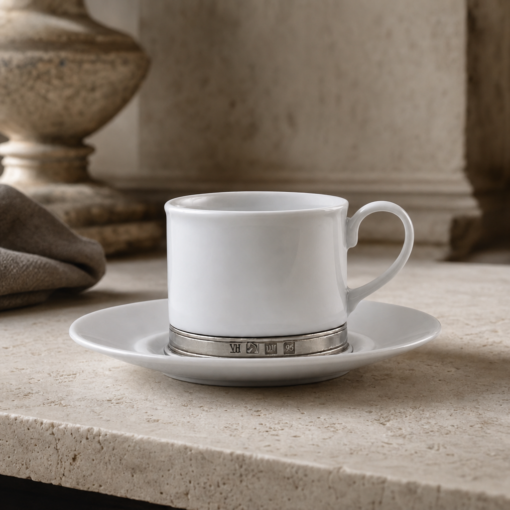 Cappuccino/Tea Cup with Saucer 1