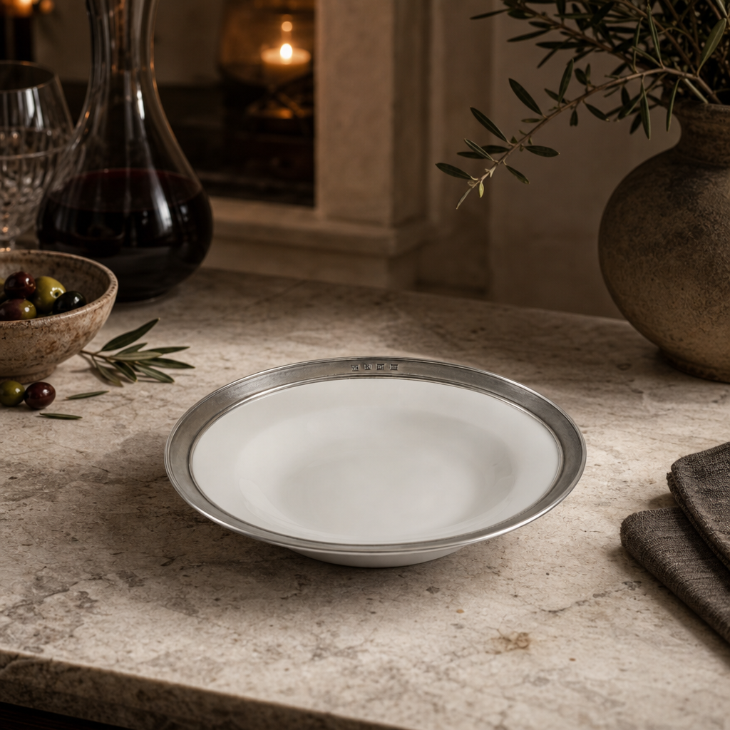 Serving Bowl Porcelain Small 7