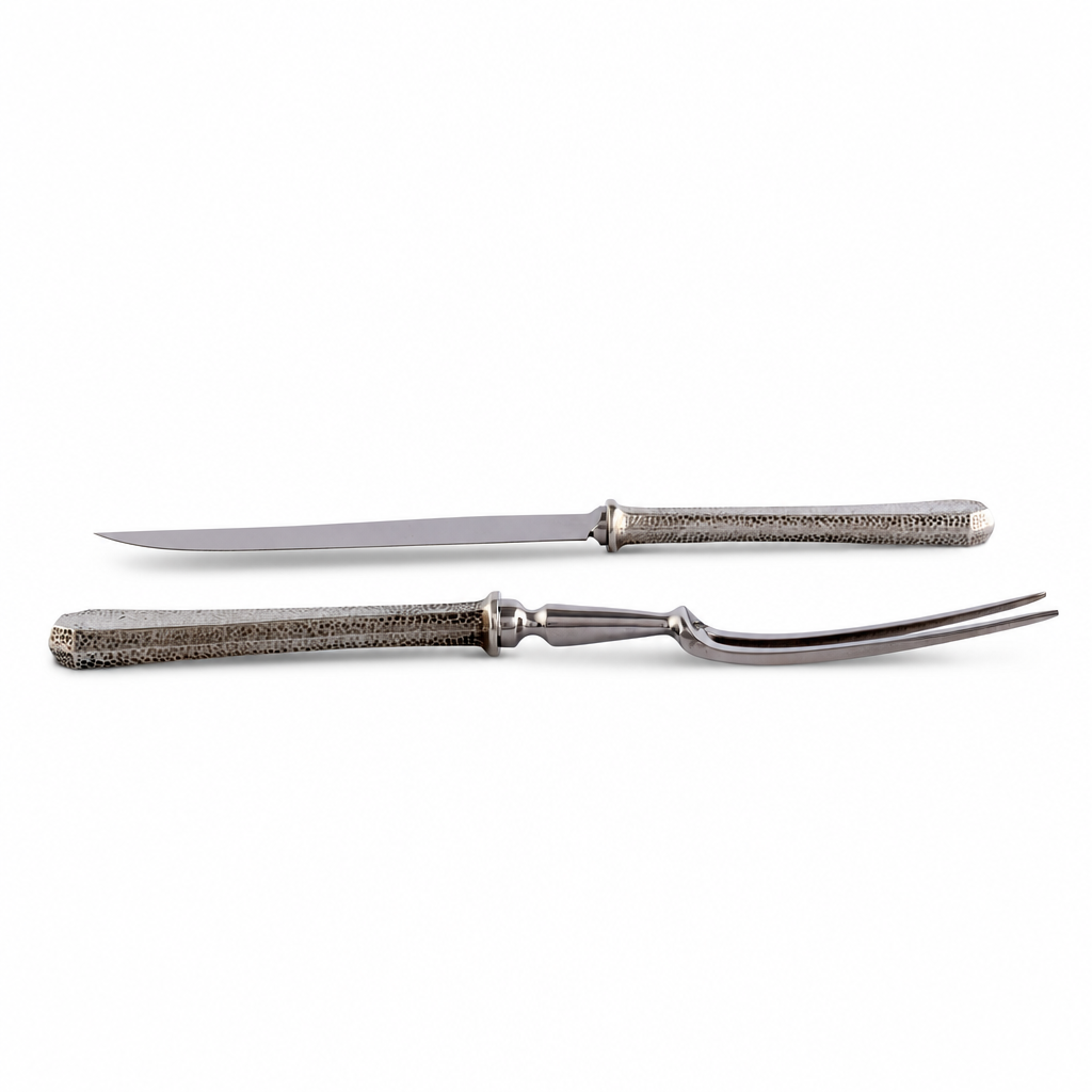 Hammered Carving Set 10