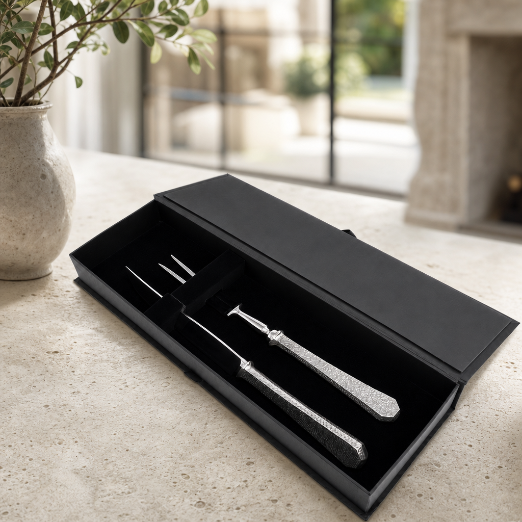 Hammered Carving Set 5