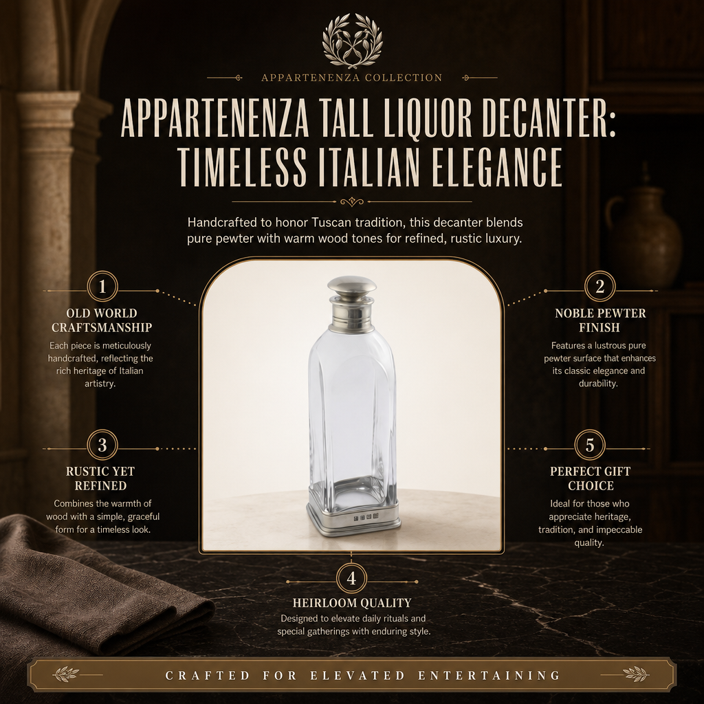 Liquor Decanter Tall - Appartenenza 11
