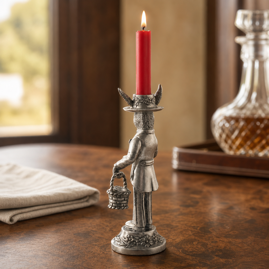 Gentleman Hare Short Candlestick 5