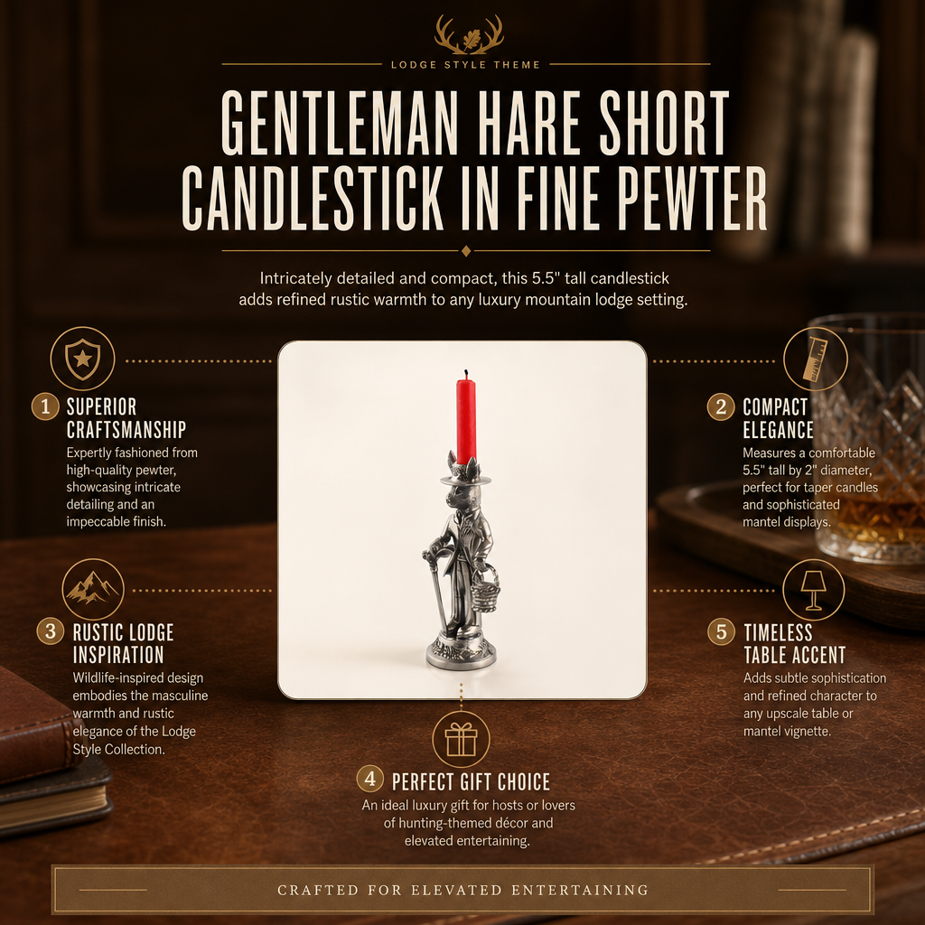 Gentleman Hare Short Candlestick 1