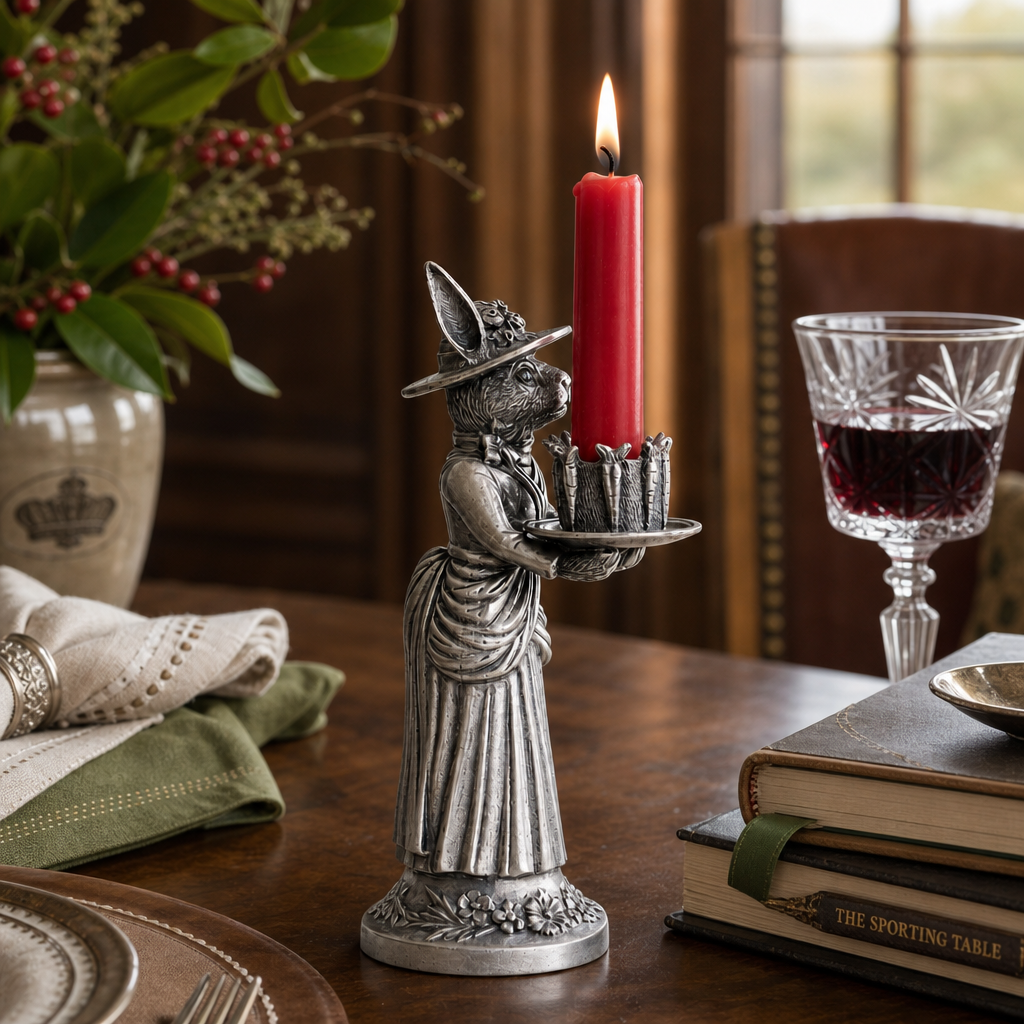 Lady Hare Short Candlestick 7