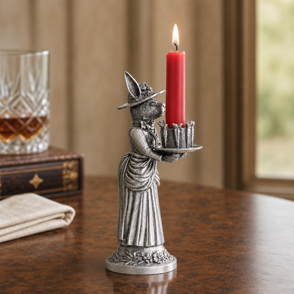 Lady Hare Short Candlestick 3