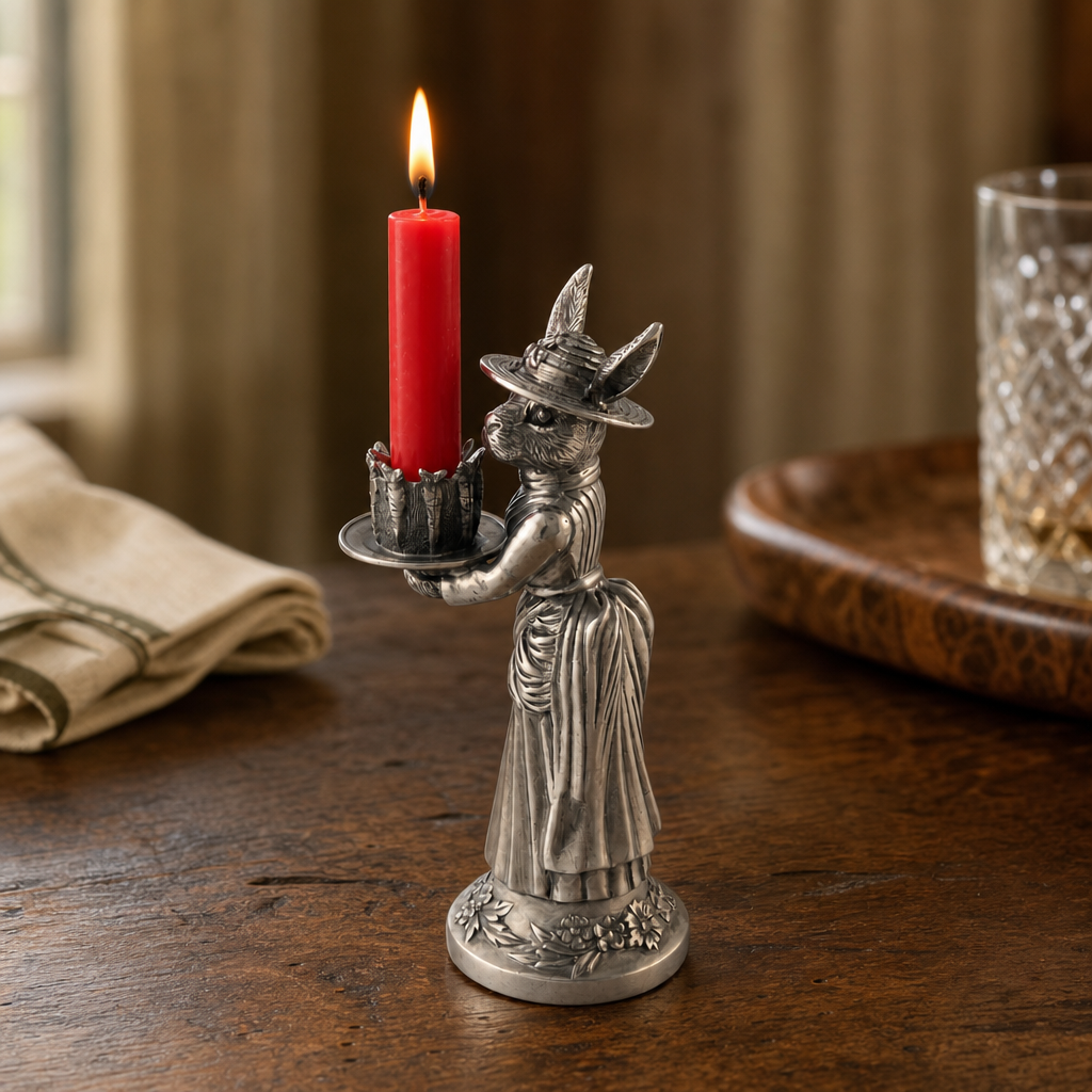 Lady Hare Short Candlestick 4