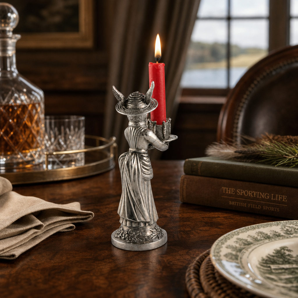 Lady Hare Short Candlestick 9