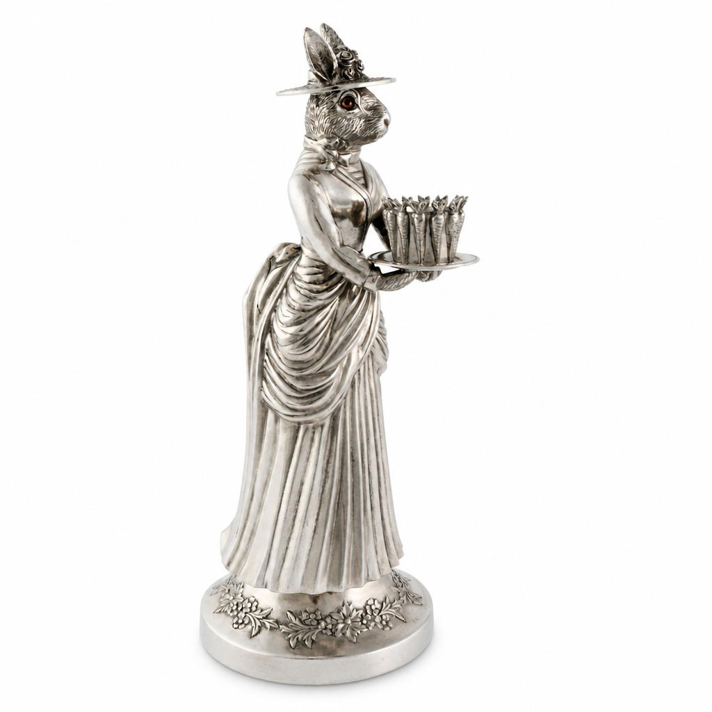 Lady Hare Tall Candlestick 1
