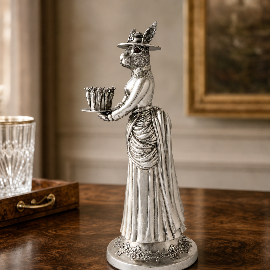 Lady Hare Tall Candlestick 3