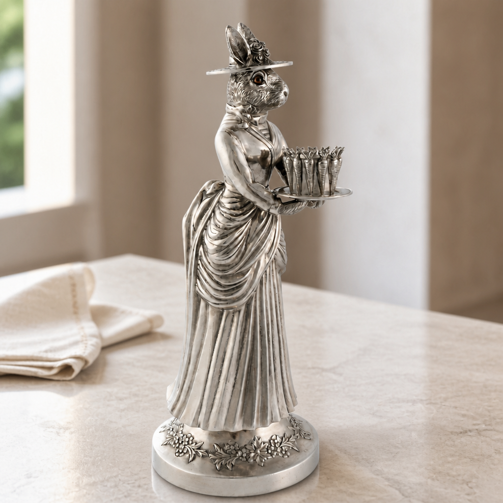 Lady Hare Tall Candlestick 1