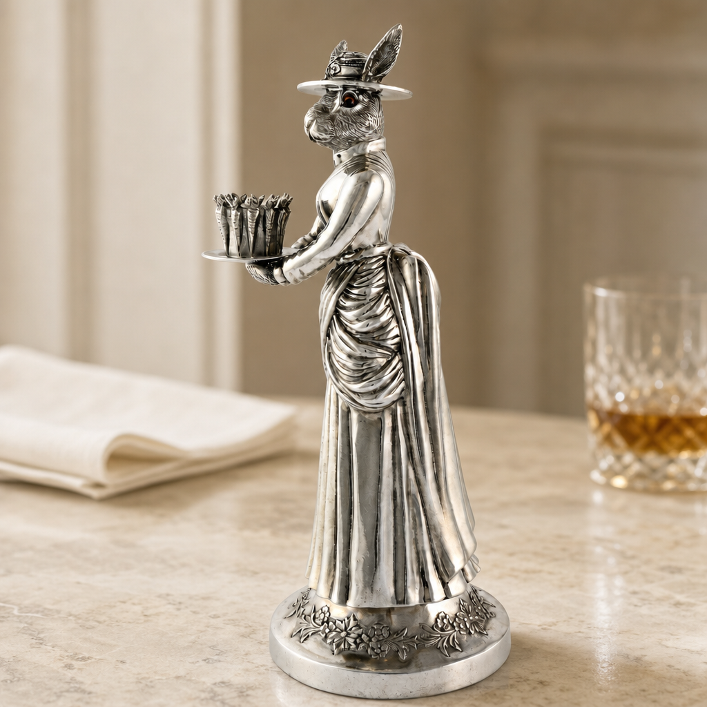 Lady Hare Tall Candlestick 3