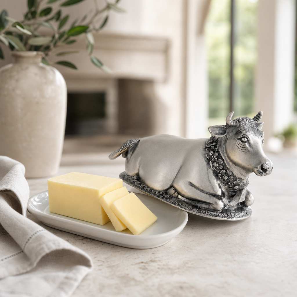 Mabel Cow Butter Dish 1