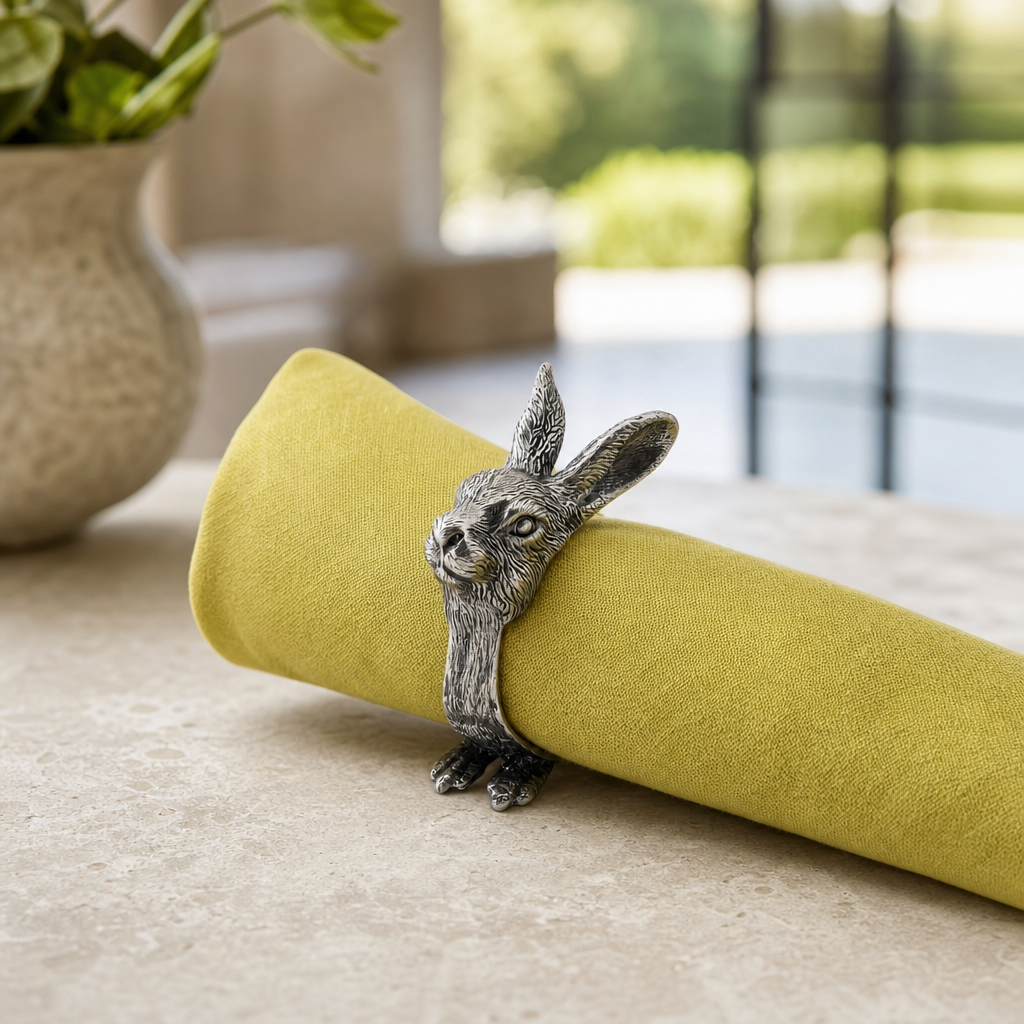 Rabbit Napkin Rings 3