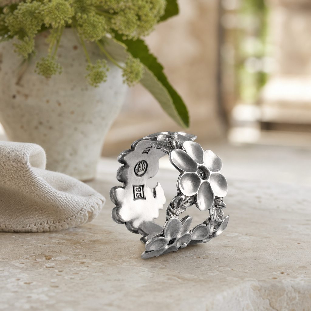 Lilacs Napkin Ring 1