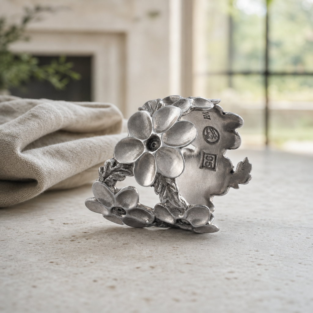 Lilacs Napkin Ring 5