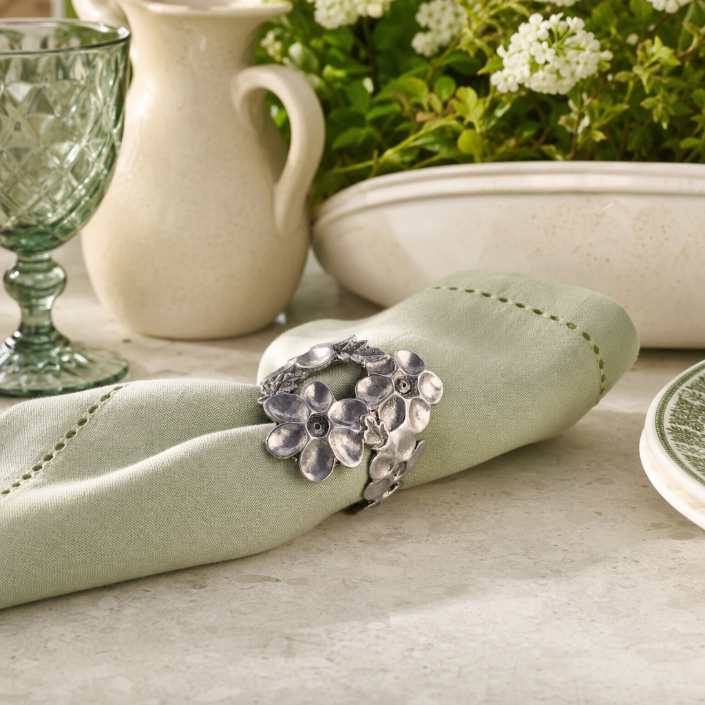 Lilacs Napkin Ring 7