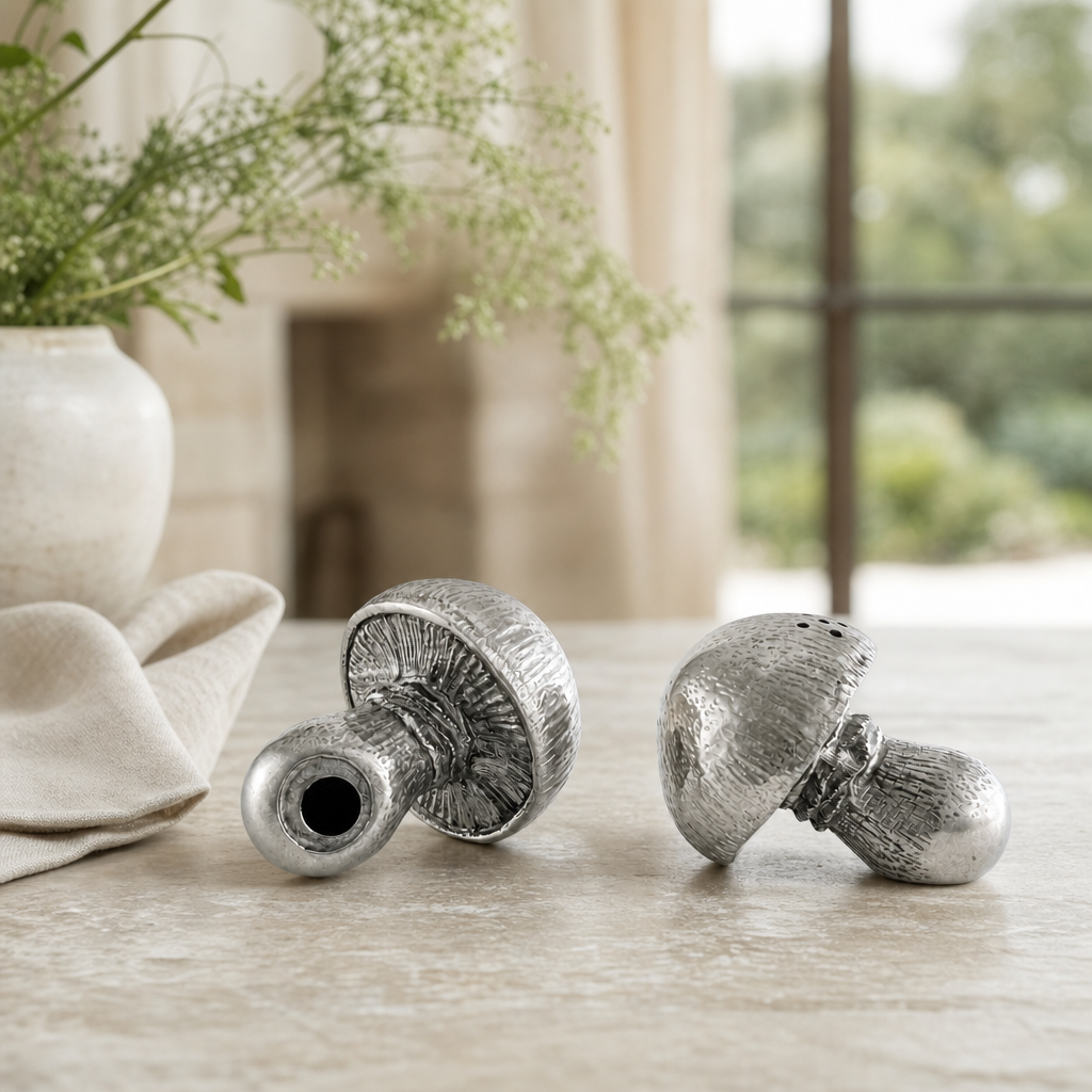 Mushroom Salt & Pepper Set 3