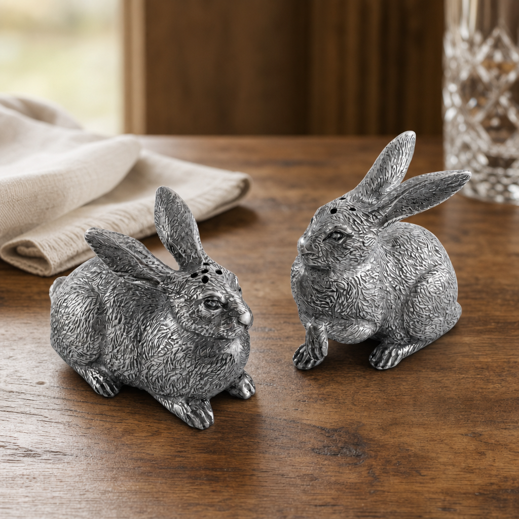 Wild Hare Salt and Pepper Set 3