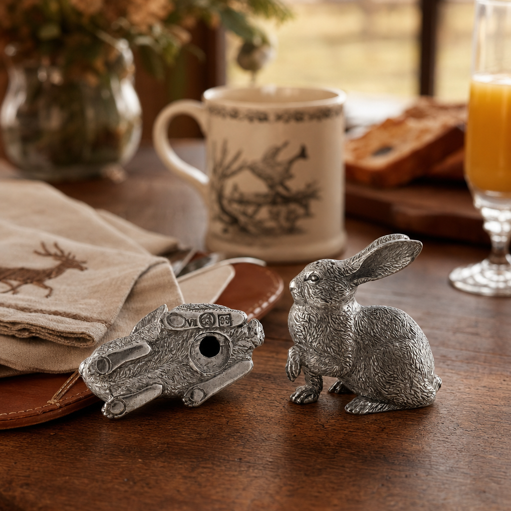 Wild Hare Salt and Pepper Set 7