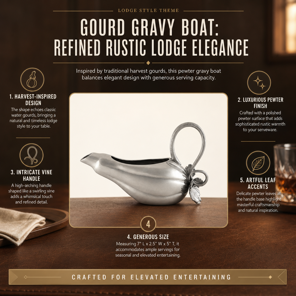 Gourd Gravy Boat 12