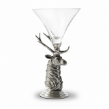 Elk Pewter Stem Cocktail Glass 1