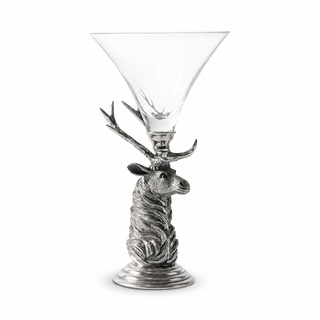 Elk Pewter Stem Cocktail Glass