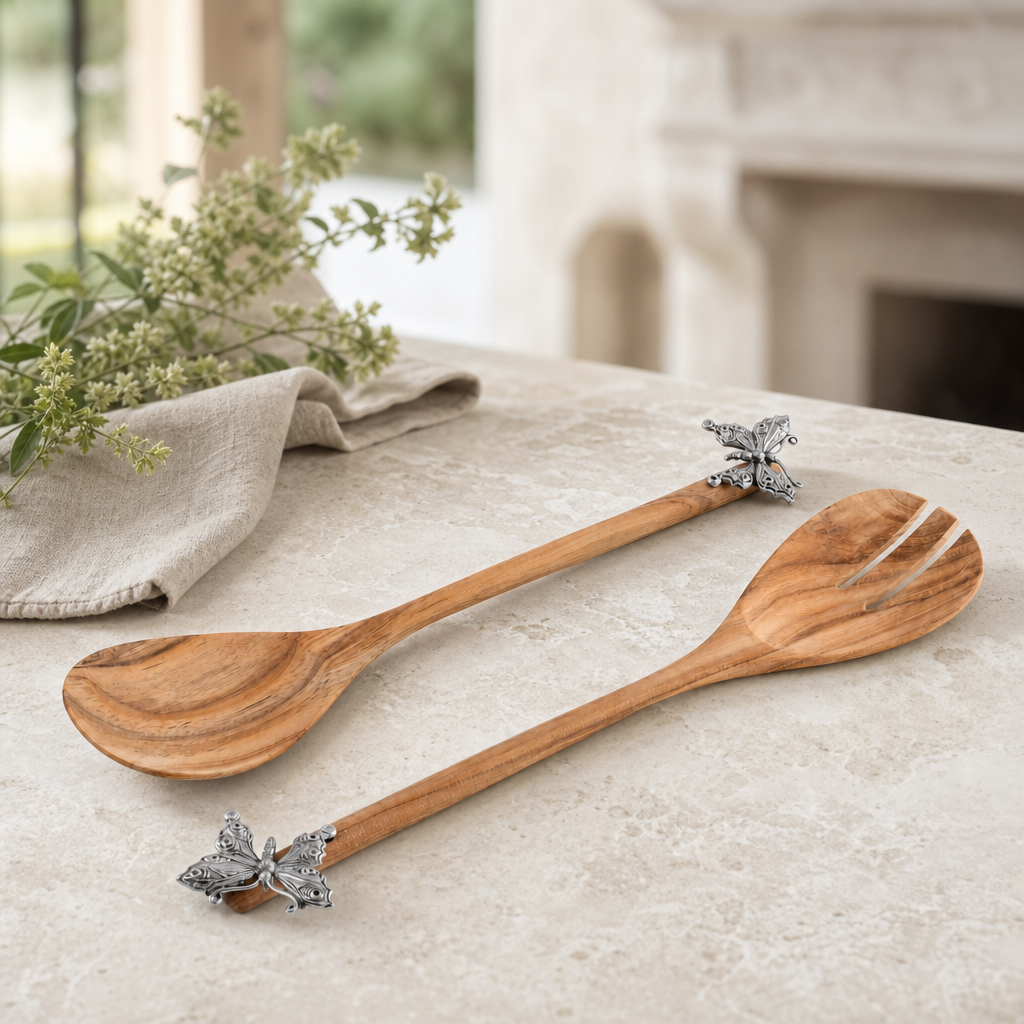 Butterfly Salad Server 2