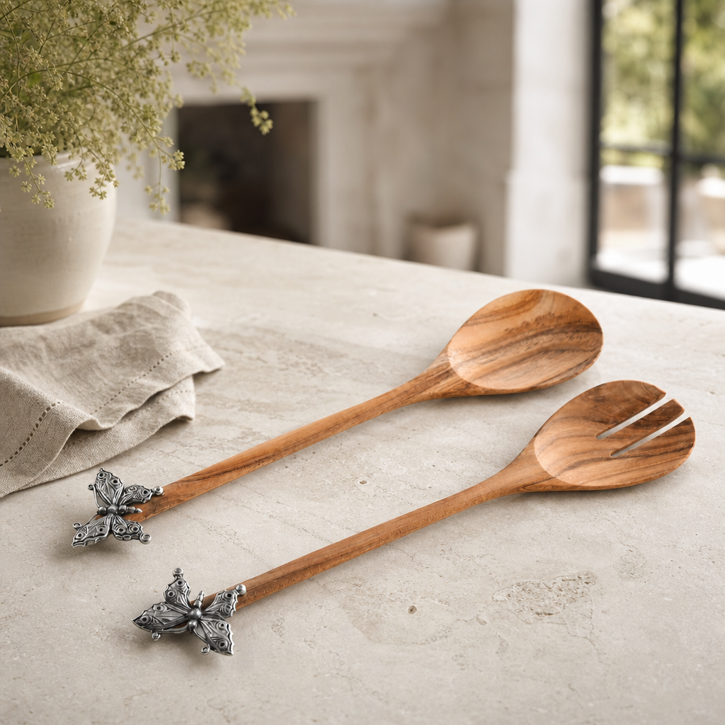 Butterfly Salad Server 4