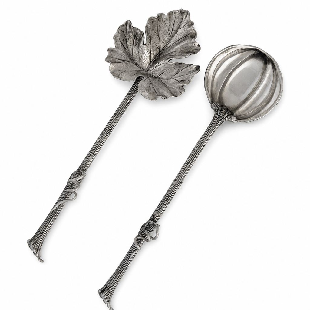 Autumn Vine Salad Server Set 1