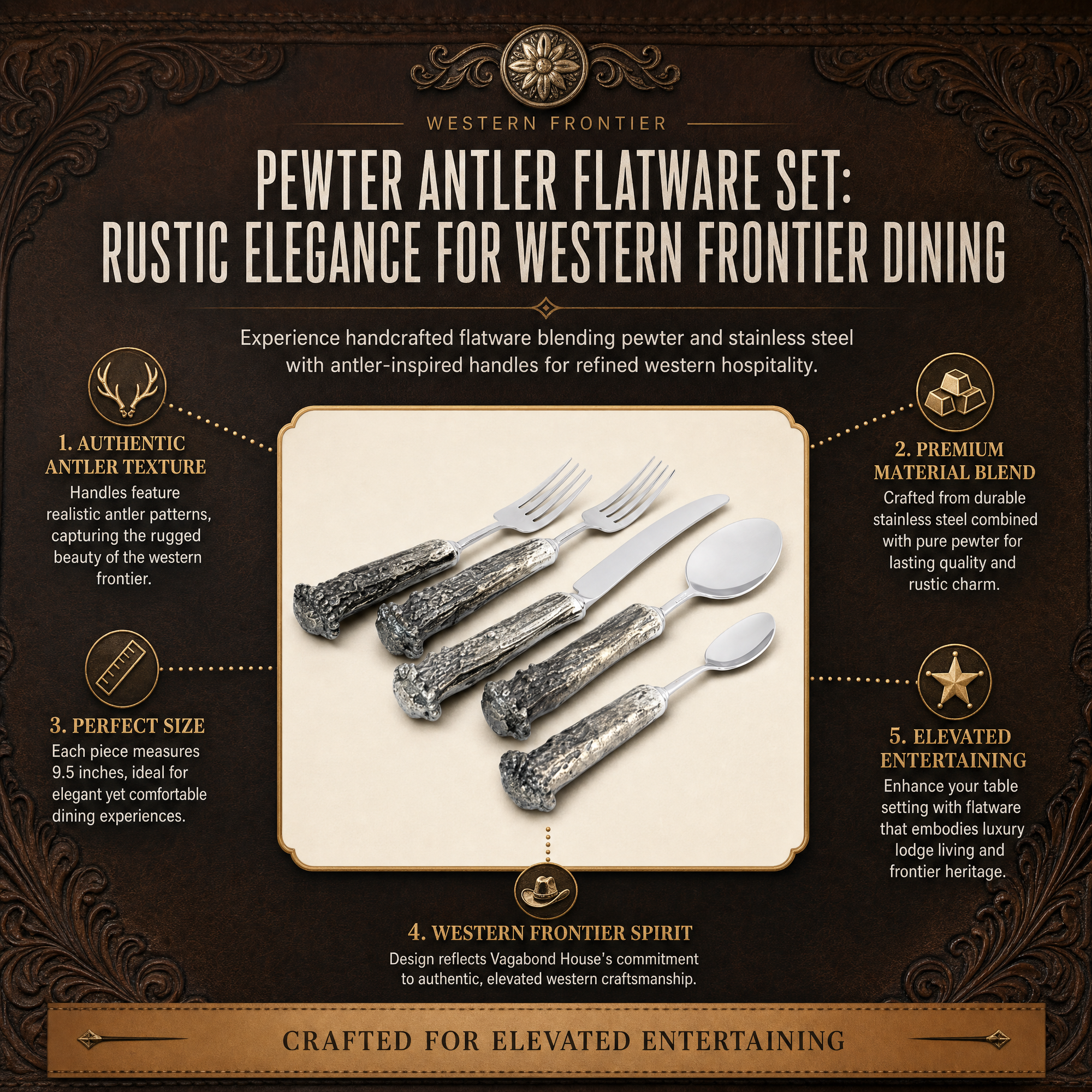 Distinctive Western Frontier collection gift for sale | Western