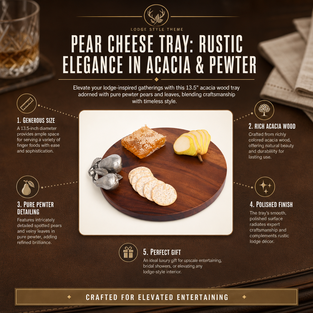 Pear Cheese Tray 11
