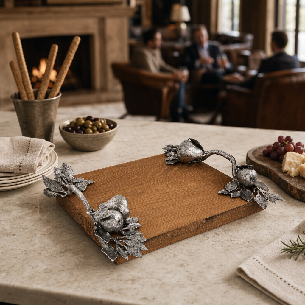 Pear Branch Serving Tray 6
