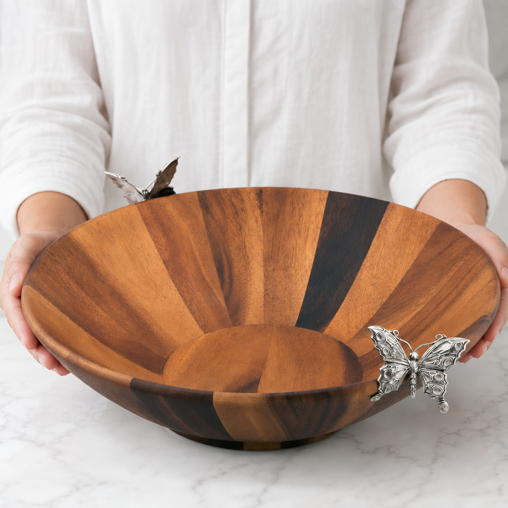 Butterfly Salad Bowl 6