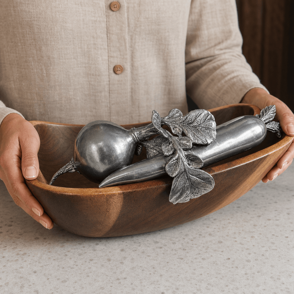 Garden Veggie Salad Serving Bowl 10