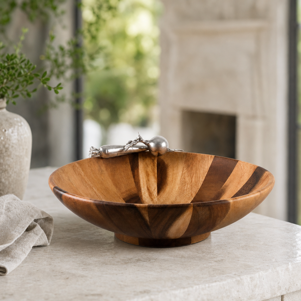 Garden Veggie Salad Serving Bowl 1