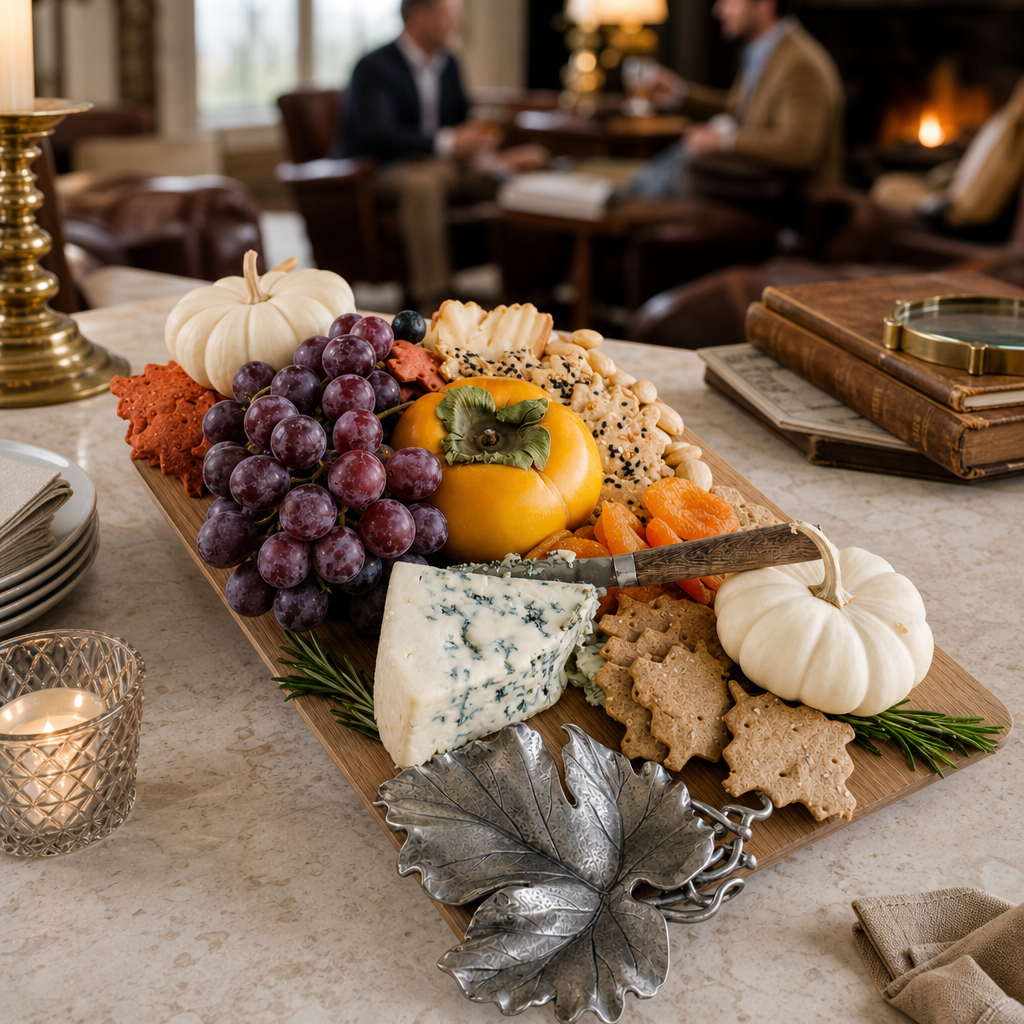 Autumn Vine Cheese Board 9