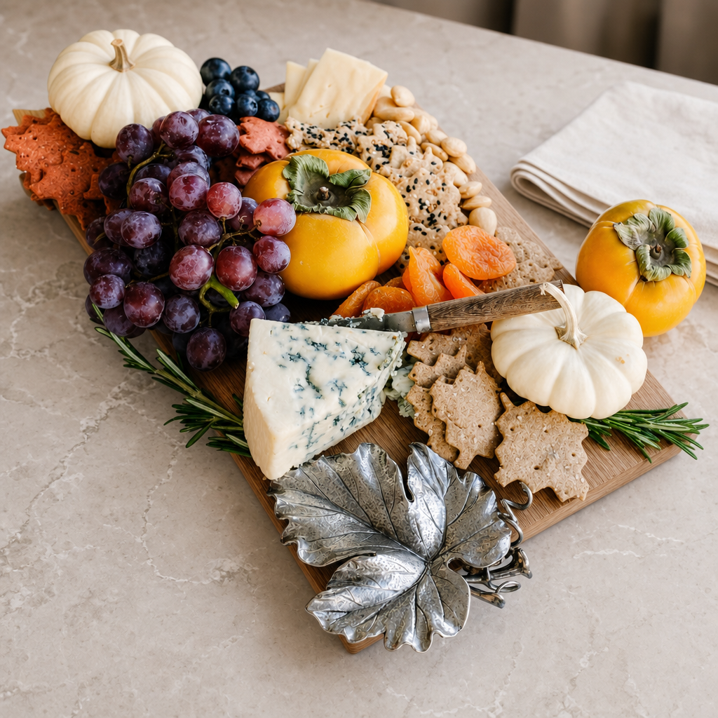 Autumn Vine Cheese Board 5