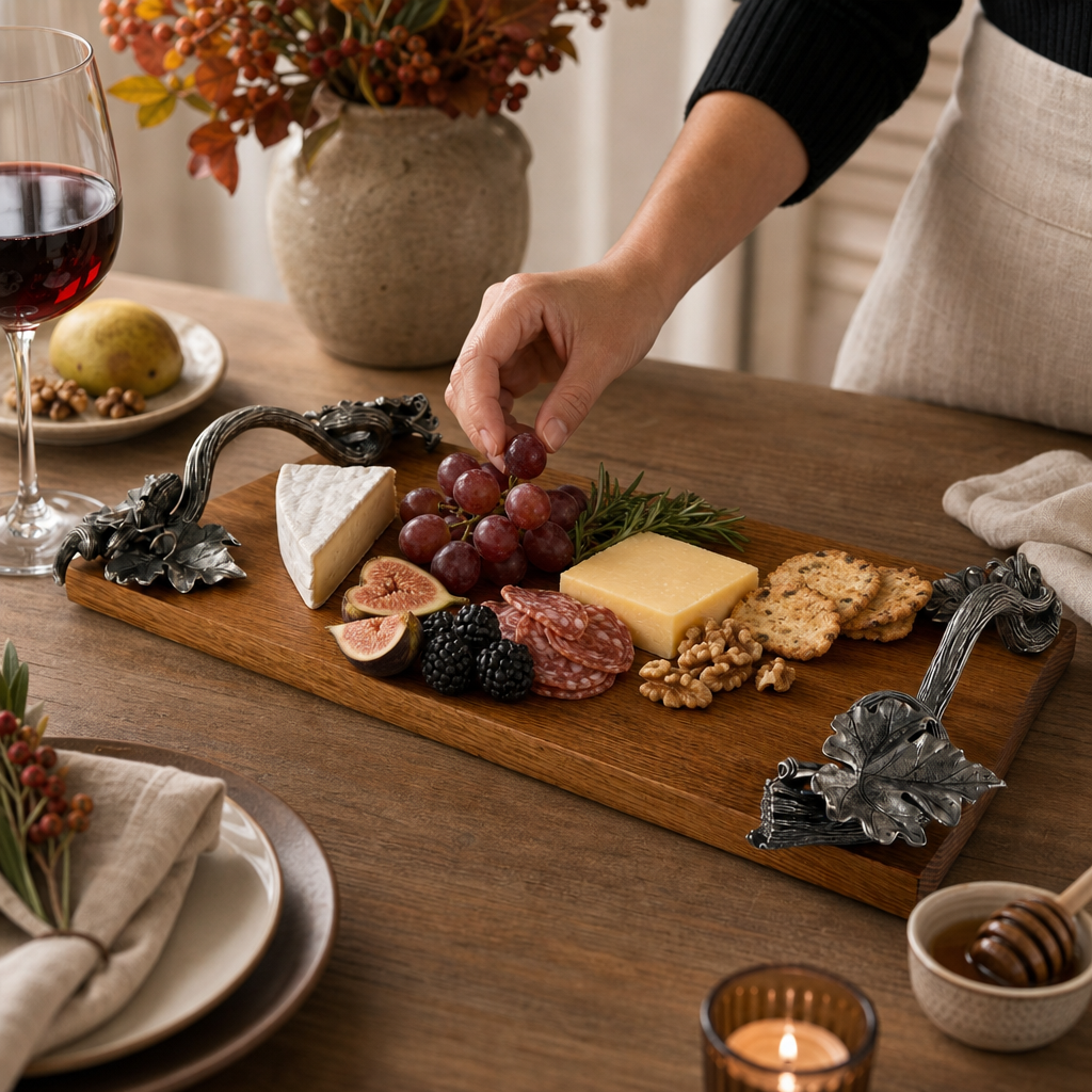 Autumn Vine Cheese Board 6
