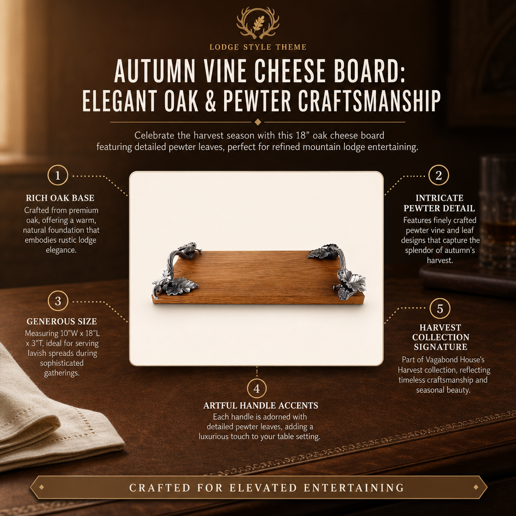 Autumn Vine Cheese Board 11