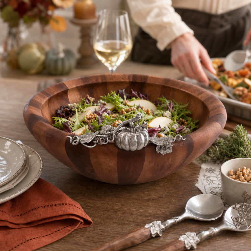 Salad Bowl Large - Harvest 6
