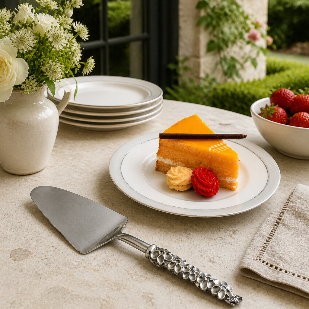 Lilacs Cake Server 6