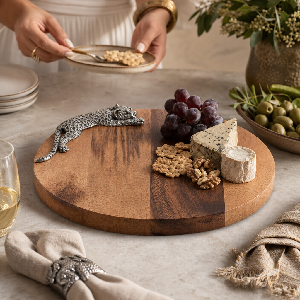 Leopard Cheese Board 6