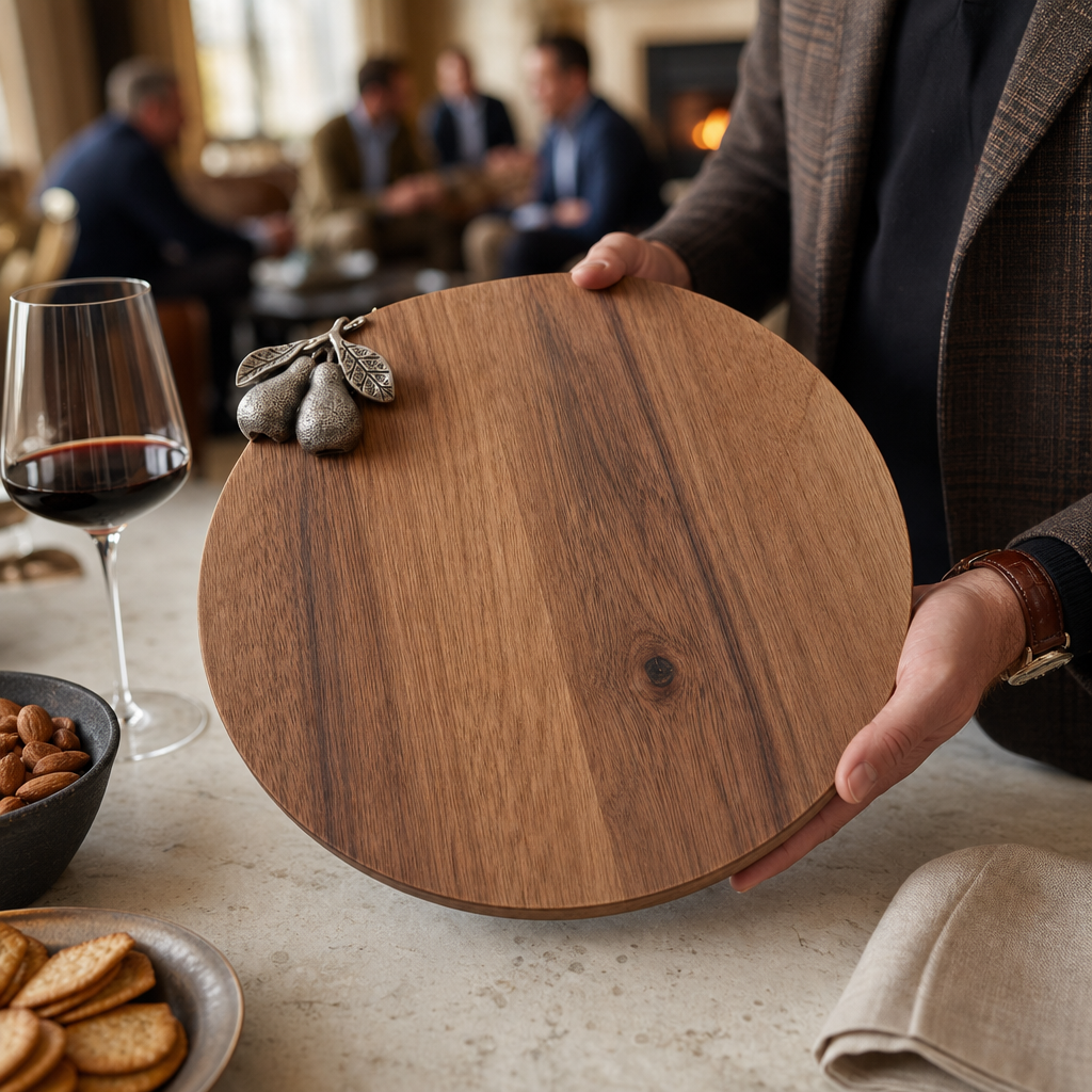 Pear Cheese Board 5