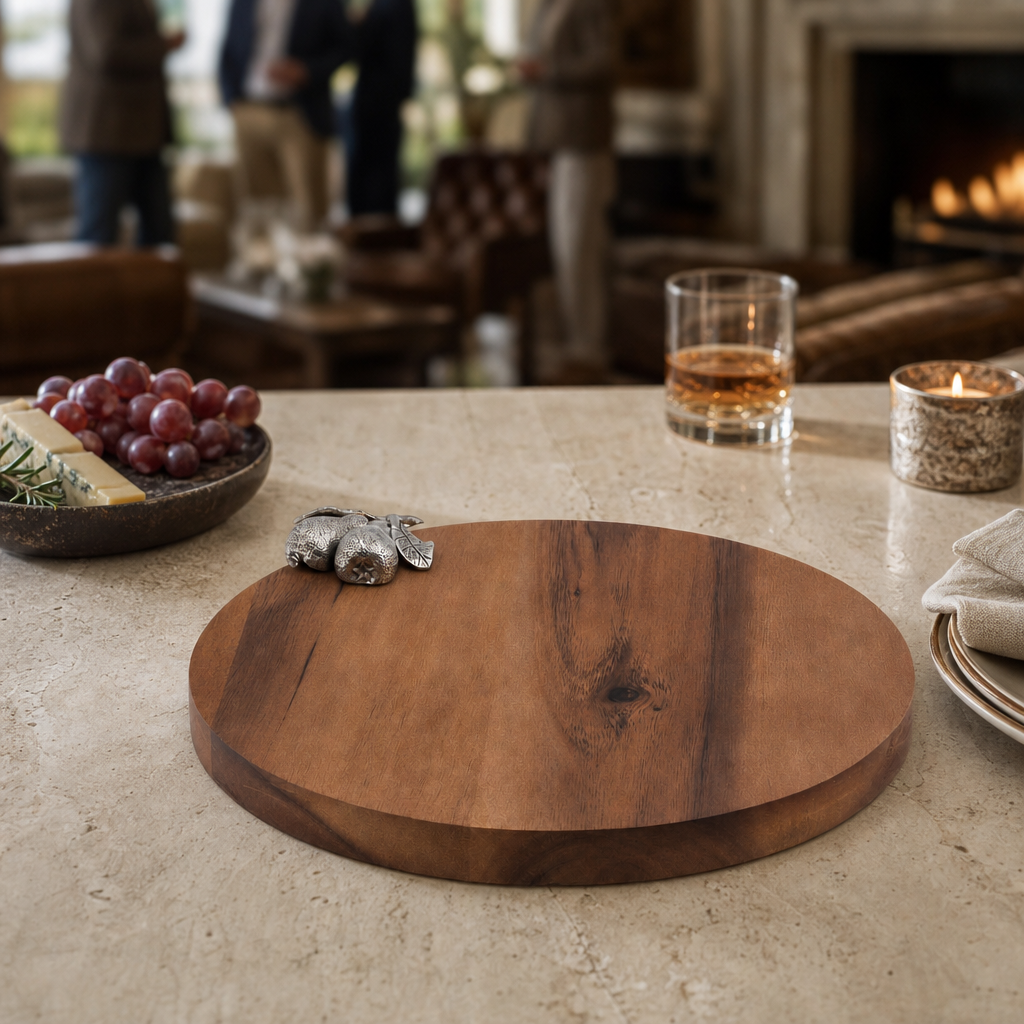 Pear Cheese Board 6