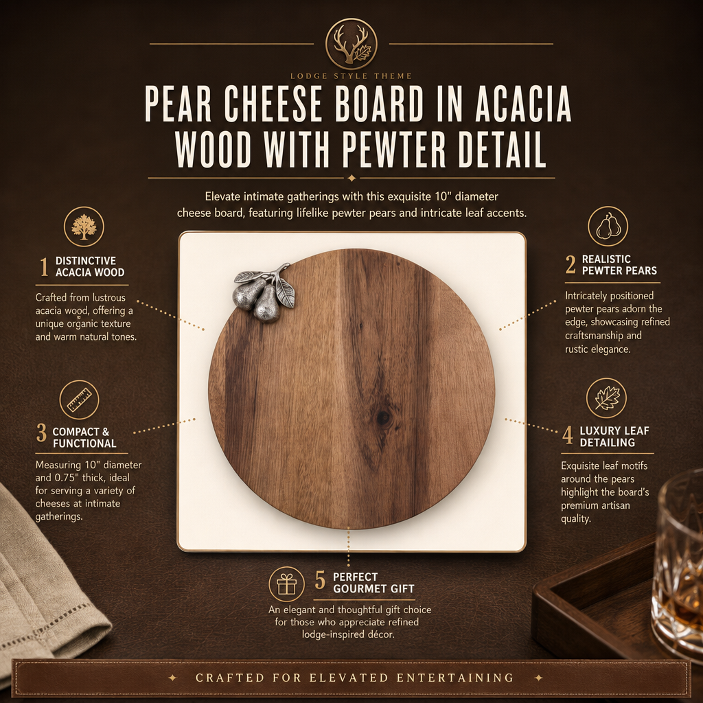 Pear Cheese Board 9